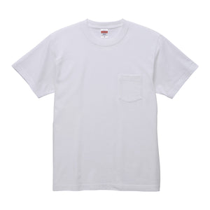5.6オンス ハイクオリティー Tシャツ(ポケット付) | メンズ | 1枚 | 5006-01 | ホワイト
