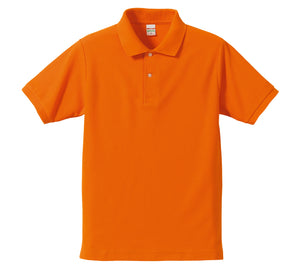 5.3オンスドライ CVCポロシャツ | ビッグサイズ | 1枚 | 5050-01 | オレンジ