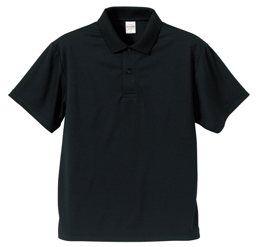 4.1オンス ドライアスレチック ポロシャツ | ビッグサイズ | 1枚 | 5910-01 | ブラック