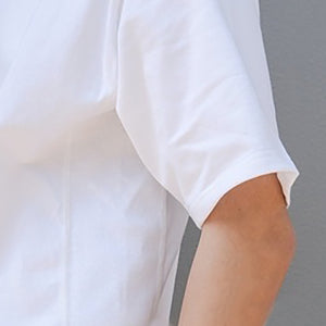Remo-T（リモティー）在宅ワークを快適にするZoom映えTシャツ | メンズ | 1枚 | RT1001 | ホワイト