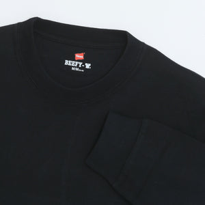 ビーフィーロングスリーブTシャツ BEEFY-T ヘインズ | ビッグサイズ | 1枚 | H5186L | ホワイト