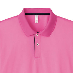 裾ラインリブポロシャツ | レディース | 1枚 | MS3117 | ライトピンク