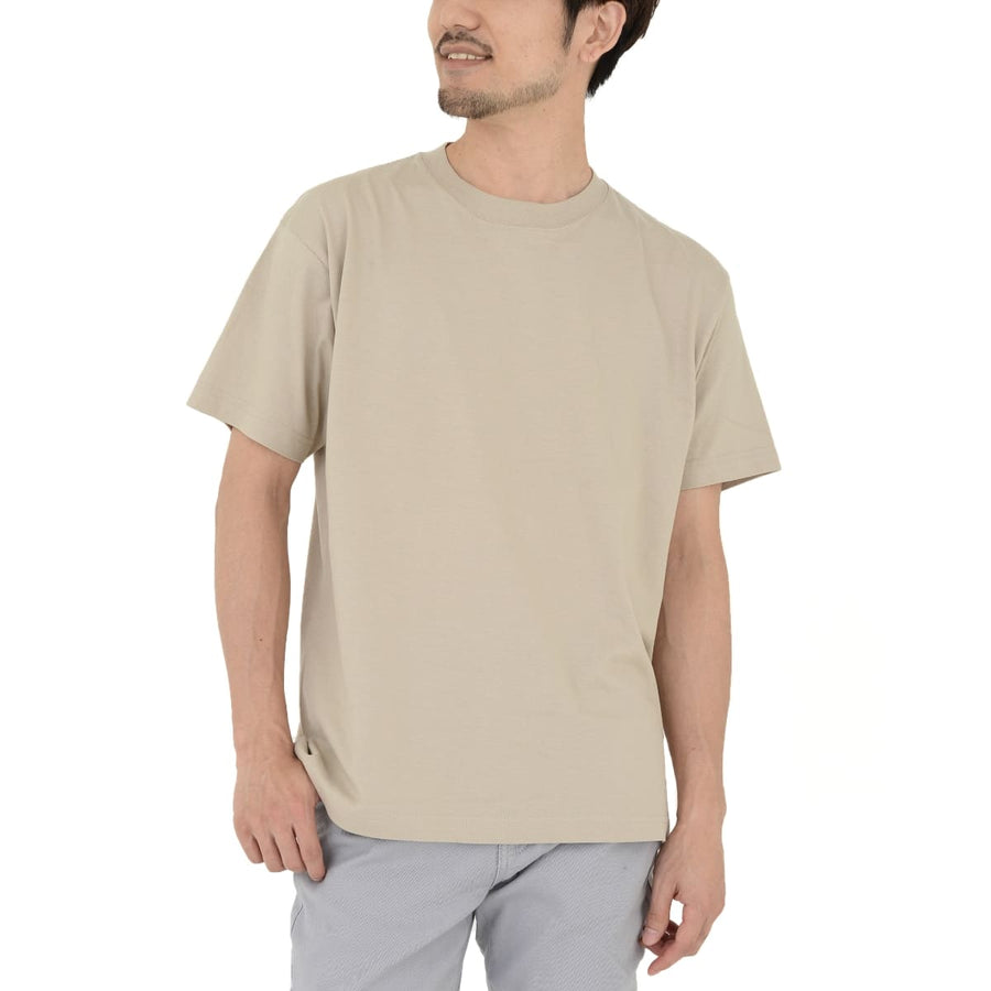 オーガニックコットンTシャツ | メンズ | 1枚 | OGB-910 | ダスティピンク