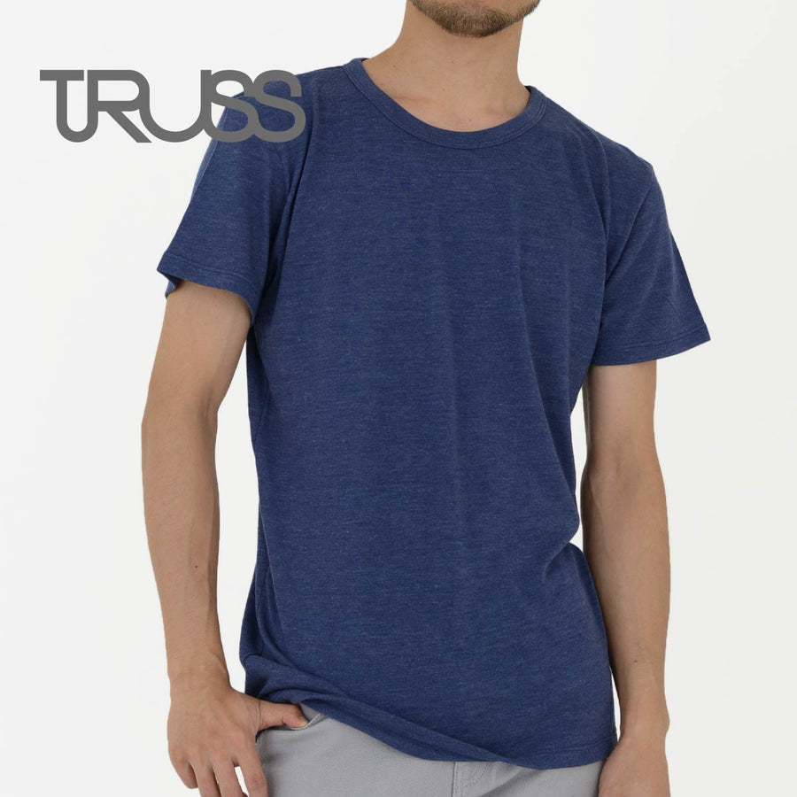 トライブレンド Tシャツ | メンズ | 1枚 | TCR-112 | ヘザーネイビー