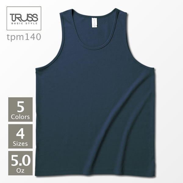 タンクトップ | メンズ | 1枚 | TPM-140 | ネイビー