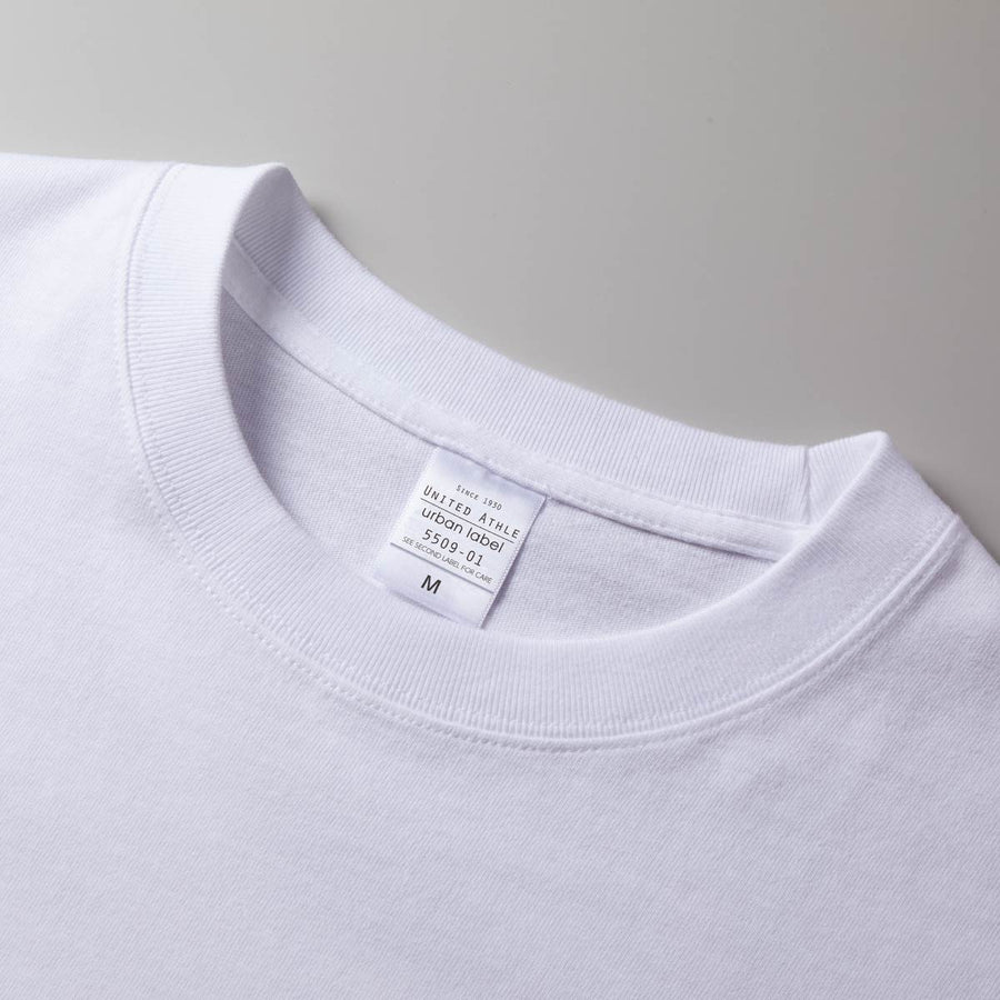 5.6オンス ビッグシルエット ロングスリーブ Tシャツ | メンズ | 1枚 | 5509-01 | ホワイト